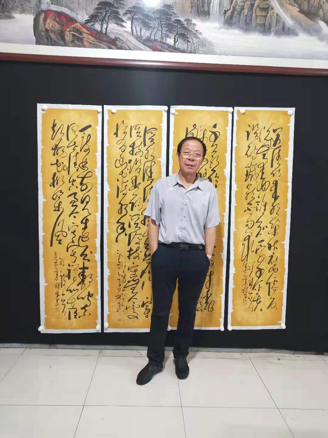 田耕成作品《千字文》被中国国家博物馆收藏